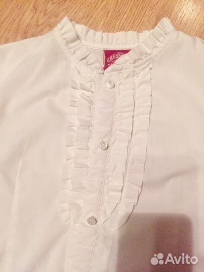 Блузки школьные 122-134