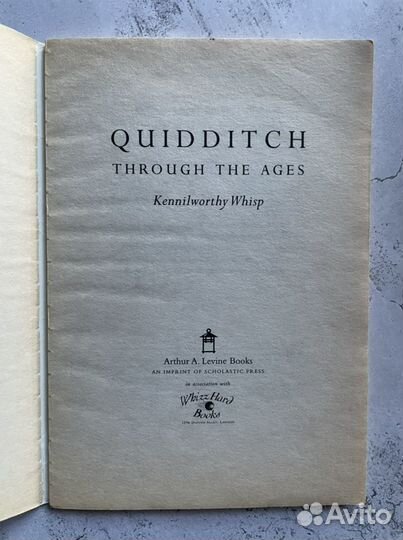 Quidditch Through the Ages