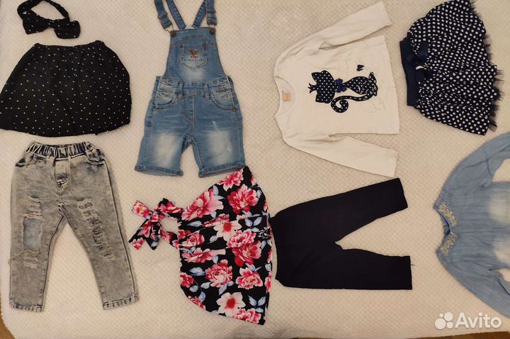 Одежда для девочки 3-4 лет