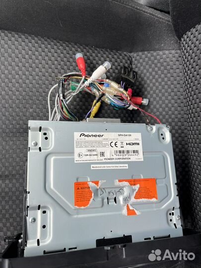 Автомагнитола pioneer sph-da120 с bluetooth