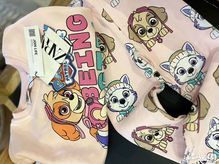 Костюм Щенячий патруль zara зара 92 104 см