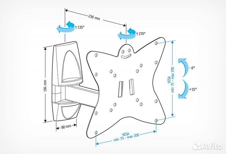 Holder Кронштейн lcds-5037