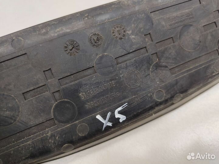 Накладка резиновая бардачка BMW X5 E53 2000 г.в