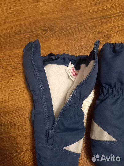 Варежки новые мембрана зимние 1-2 года