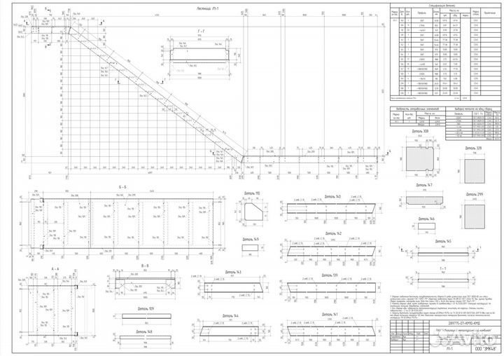 Расчёты/чертежи стальных конструкций (км, кмд)