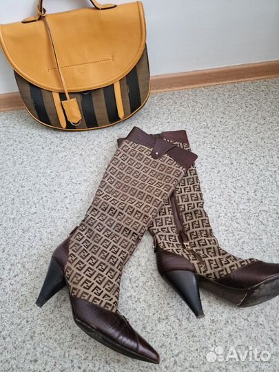 Сапоги Fendi, оригинал