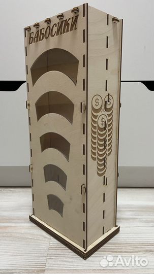 Копилка деревянная