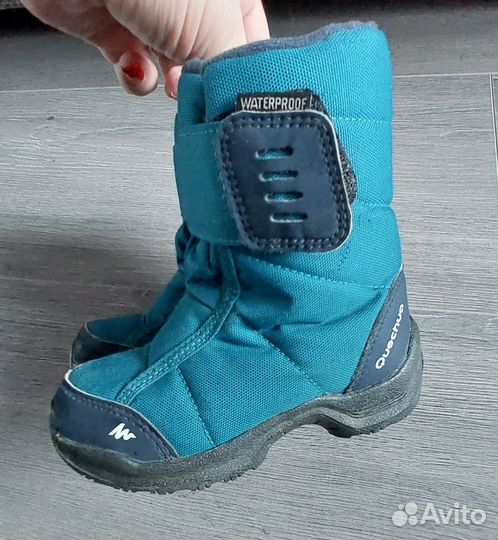 Сапоги зимние детские Decathlon 25р