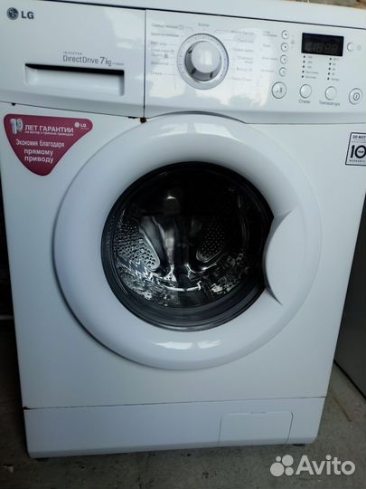 Стиральная машина бу lg 7 кг