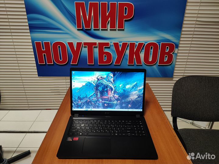 Мощный ноутбук Acer с гарантией / Ryzen / 8gb