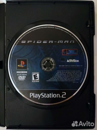 Spiderman Spider-Man ntsc U/C PS2