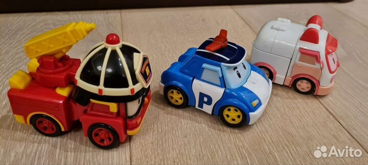 Робокар Полли машинки