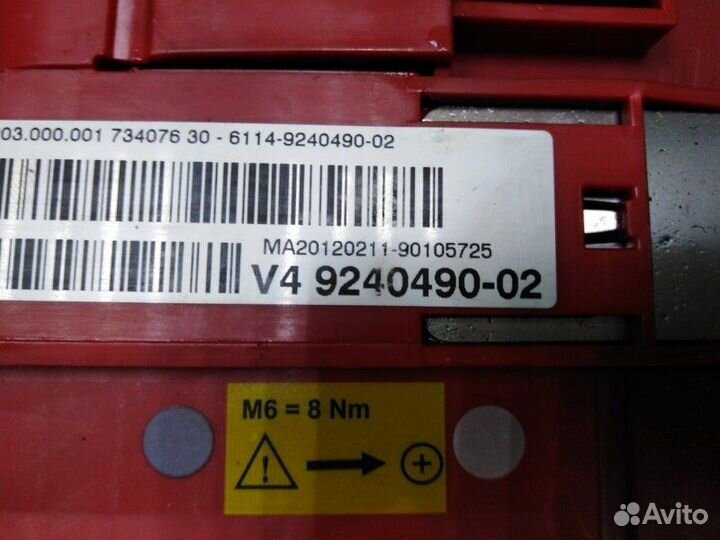 Клемма Bmw 5-Series F10 N20B20A 2012