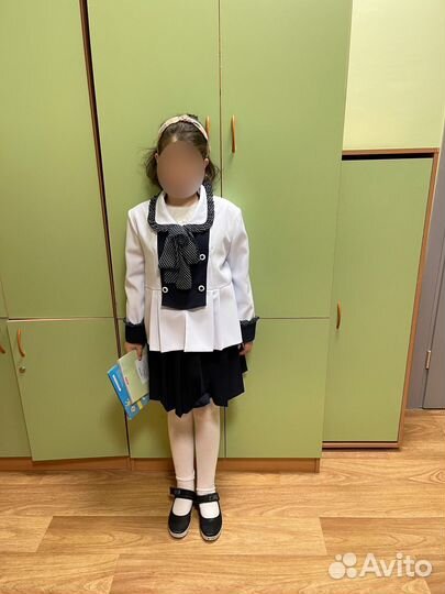 Парадный костюм на 1 сентября для девочки