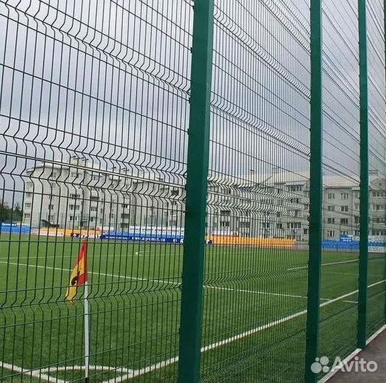 Забор из 3D сетки