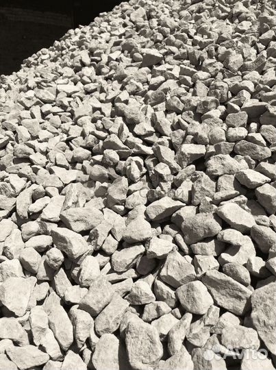 Щебень гравийный доставка