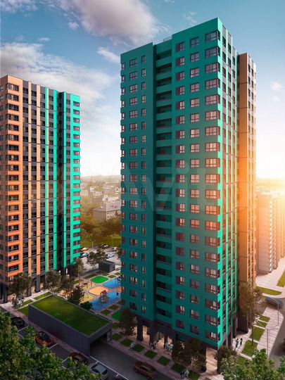 1-к. квартира, 28,2 м², 13/21 эт.