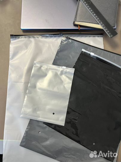 Пакет слайдер зип лок с бегунком 25*328