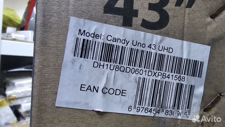 Новый Телевизор Candy Uno 43