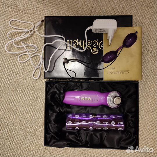 Аппарат для массажа лица cleartone desheli