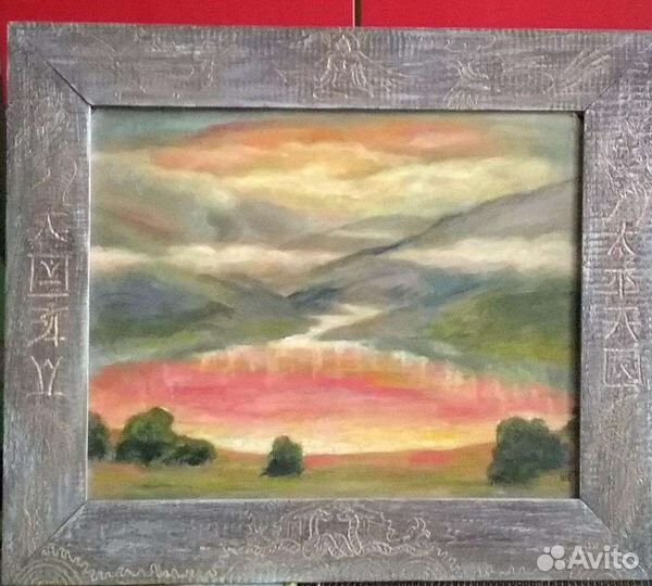 Картина маслом пейзаж