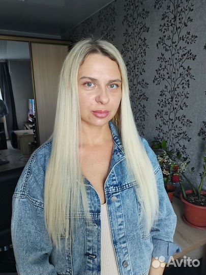 Наращивание волос модель