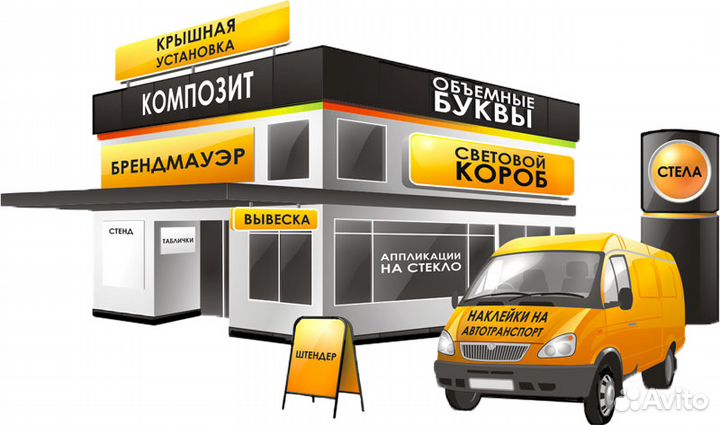 Реклама в г. Льгов