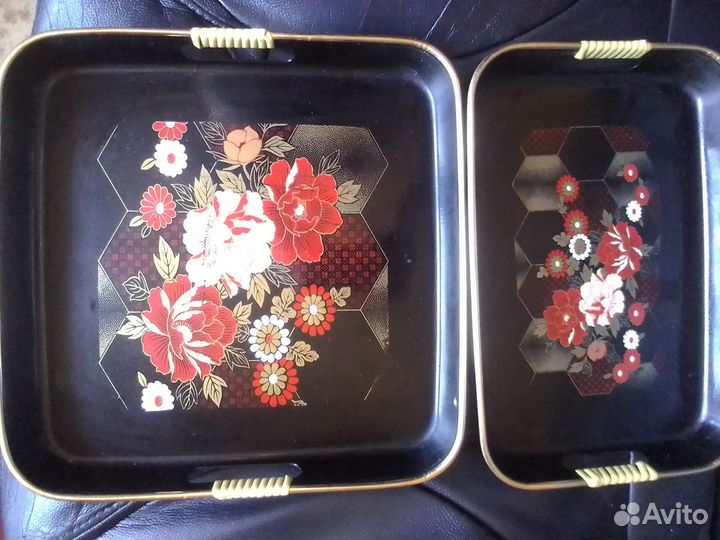 Подносы, набор из 2-х штук, Япония