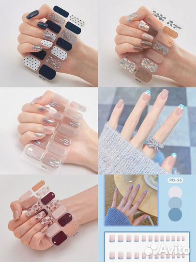 Накладные ногти и наклейки