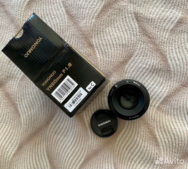 Новый Объектив yongnuo 50mm f1.8