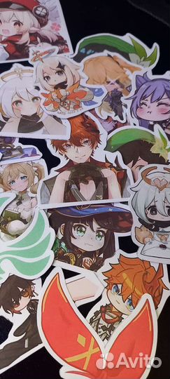 Наклейка геншин