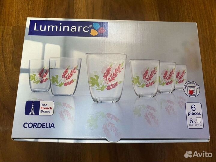 Новый набор стаканов Luminarc