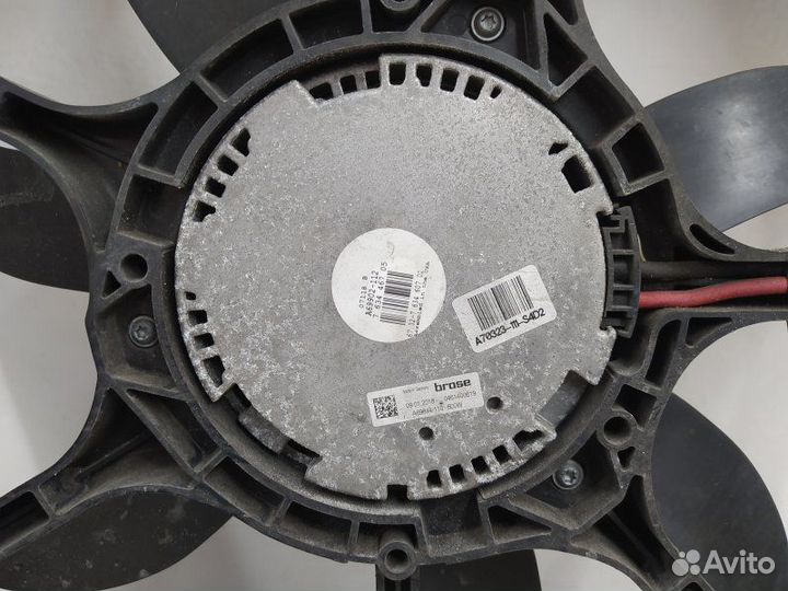 Б/У Б/У Вентилятор радиатора brose 3 контакта