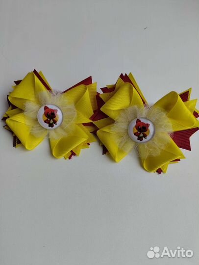 Банты для волос ручной работы