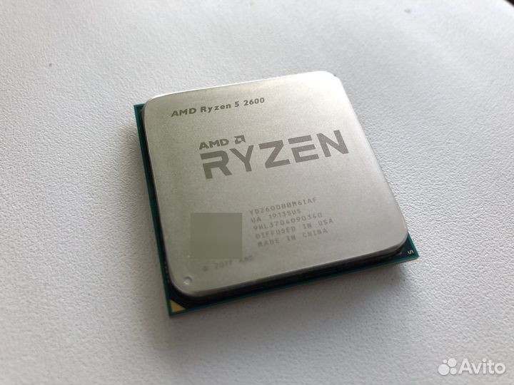 Процессор AMD Ryzen 5 2600 OEM