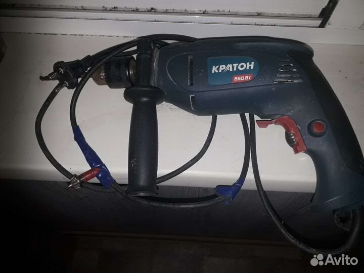 Дрель перфоратор ударная кратон