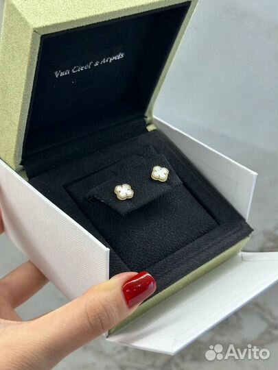 Пусеты золотые