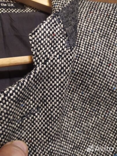 Пиджак твидовый Donegal tweed, р-р 50-52