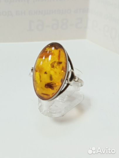 Серебряное кольцо СССР 875