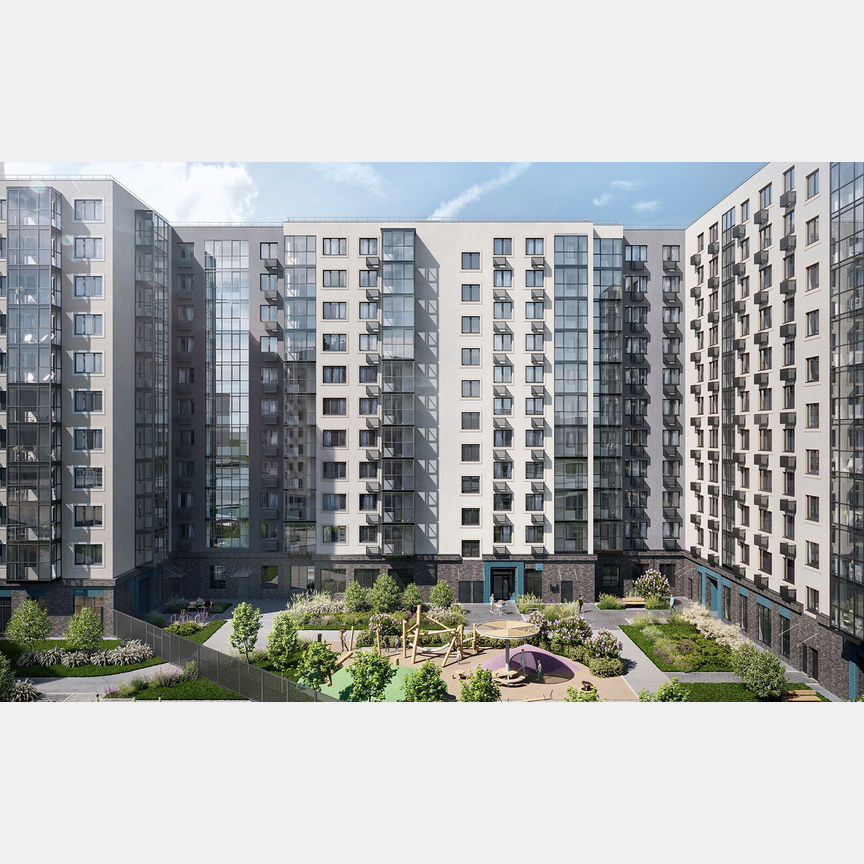 1-к. квартира, 38,9 м², 2/11 эт.