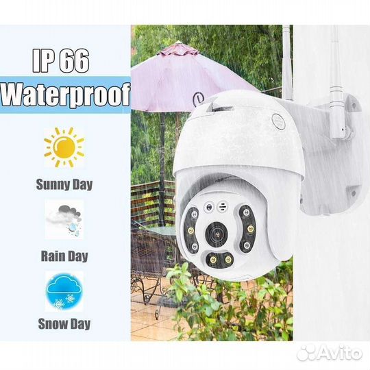 4 G сим карта Wi Fi видеокамера купольная