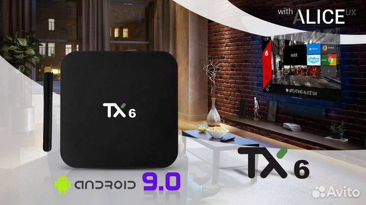 Android tv box Tanix TX6