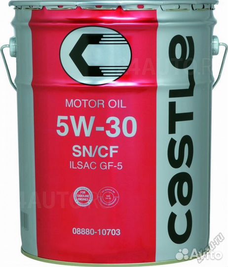 Toyota Castle Motor Oil SN 5W-30, розлив с бочки