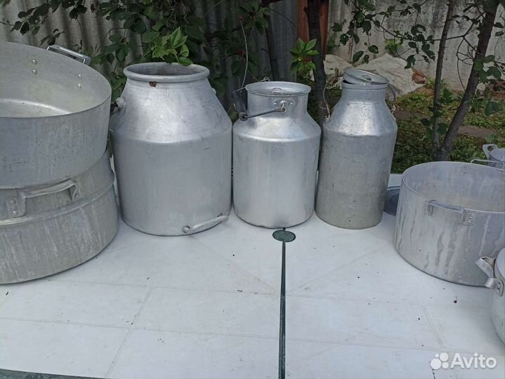 Кастрюли аллюминиевые от 3 до 20литров СССР