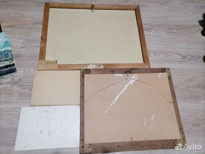 Картина маслом на холсте бу