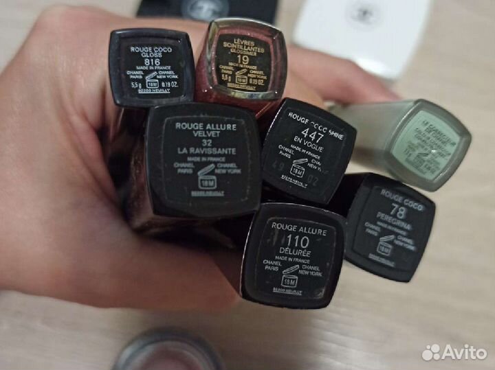 Chanel (помада, блеск, тени, румяна, корректор