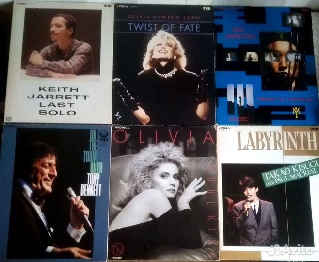 CED, VHD, LD – видеовиниловые диски