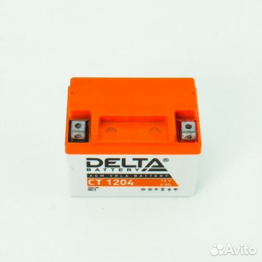 Акб 12V4Ah (114x70x87) (необслуж.) Delta