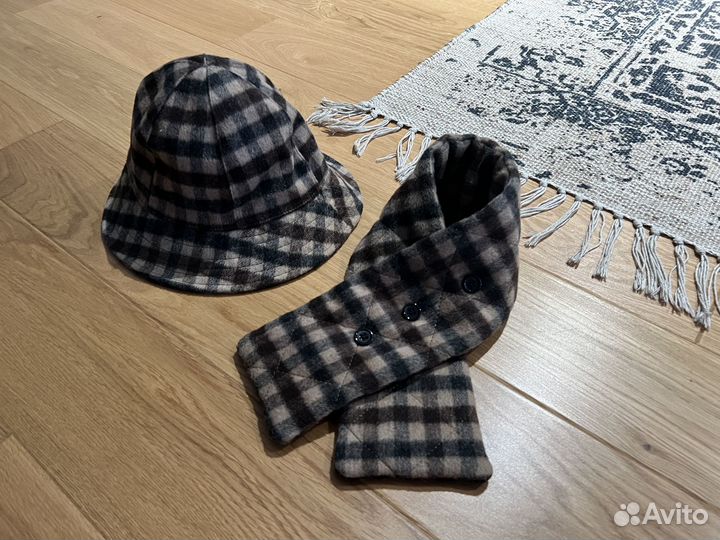 Компоект шапка и шарф zara 3-5 лет