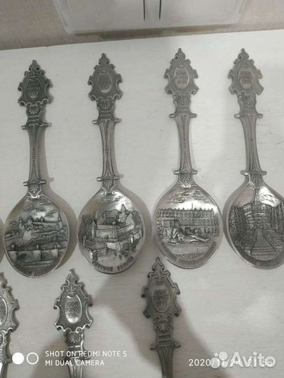 Ложки годовые юбилейные Германия